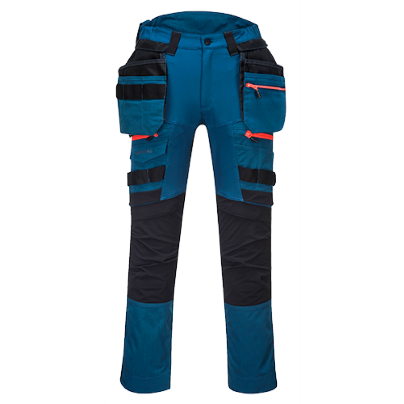 DX440 - Spodnie DX4 z kieszeniami kaburowymi  (niebieskie)