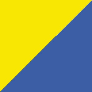 żółty-niebieski